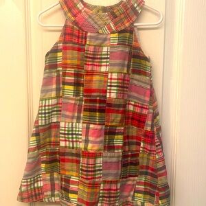 3/$10 - Savannah Sundress Madras Plaid Sleeveless Sundress